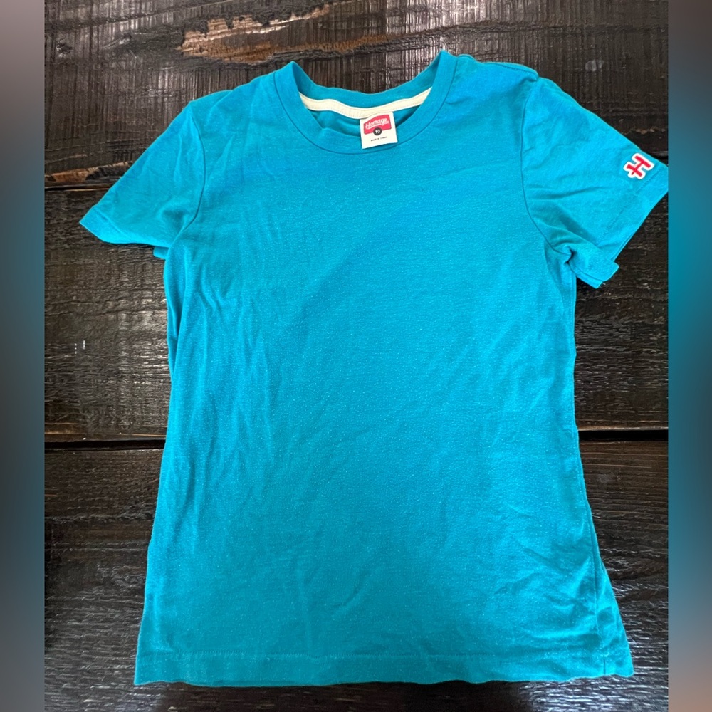 HOMAGE Teal and Cream T-Shirt